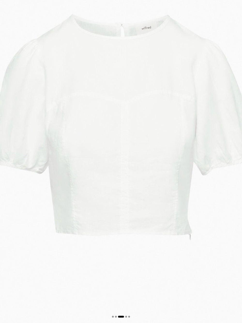 Aritzia Wilfred Vie Linen Blouse